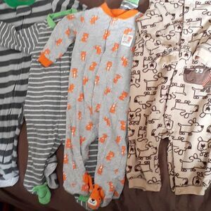 Carter's just one you infant sleeper outfit baby boy 9 Month  9m set bundle
